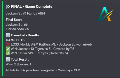 Discord pick result 1