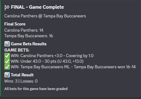 Discord pick result 8