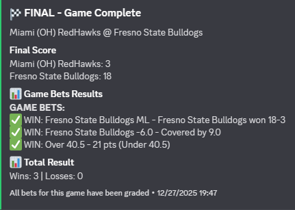 Discord pick result 14