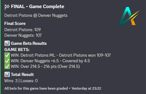 Discord pick result 16