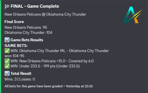 Discord pick result 18