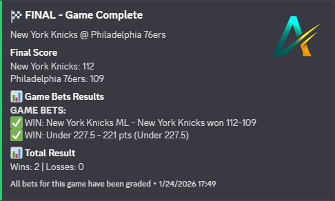 Discord pick result 3